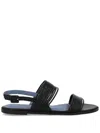 Blue Bird Shoes Wire Sandals In Black