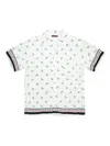 Blue Blue Japan Graphic-print Shirt In White