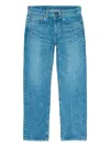 Blue Blue Japan Woven Selvedge Jeans In Blue