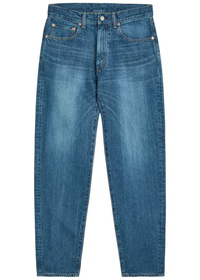 Blue Blue Relaxed Tapered-leg Jeans