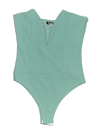 Pre-owned Blue Blush Bodysuit In Blue