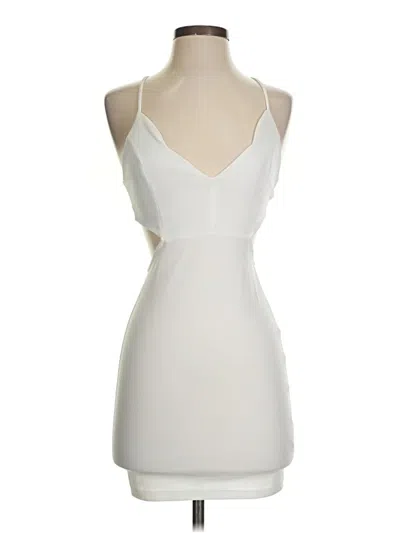 Blue Blush Bodysuit In White
