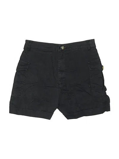 Pre-owned Blue Blush Cargo Shorts In Black