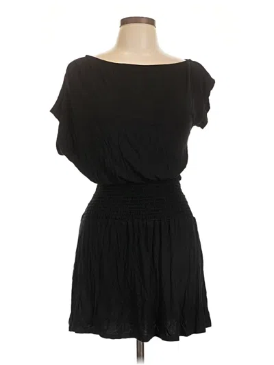 Pre-owned Blue Blush Casual Dress In Black