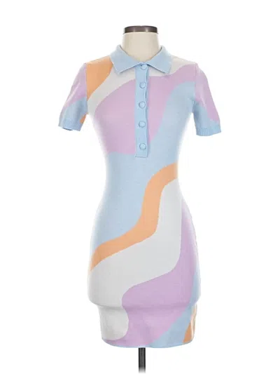 Pre-owned Blue Blush Casual Dress In Blue