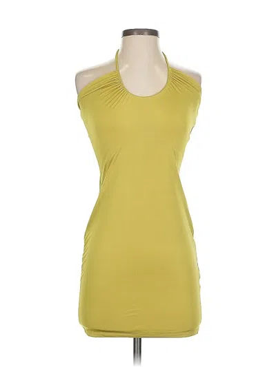 Pre-owned Blue Blush Casual Dress In Green