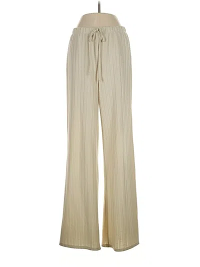 Pre-owned Blue Blush Casual Pants In Gold