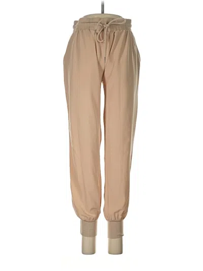 Pre-owned Blue Blush Casual Pants In Tan