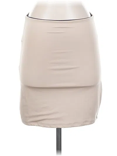 Pre-owned Blue Blush Casual Skirt In Ivory