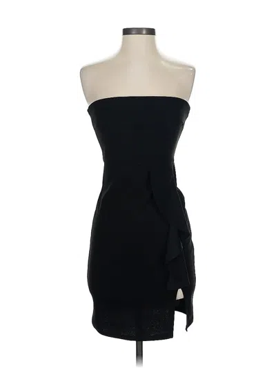 Pre-owned Blue Blush Cocktail Dress In Black