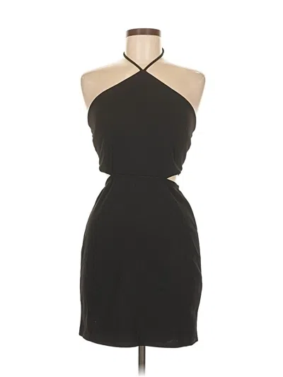 Pre-owned Blue Blush Cocktail Dress In Black