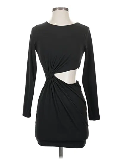 Pre-owned Blue Blush Cocktail Dress In Black
