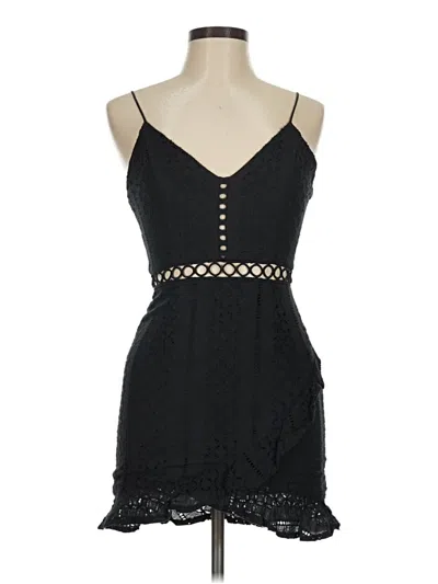 Pre-owned Blue Blush Cocktail Dress In Black