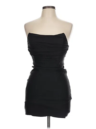 Pre-owned Blue Blush Cocktail Dress In Black
