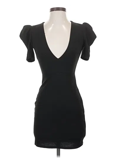 Pre-owned Blue Blush Cocktail Dress In Black