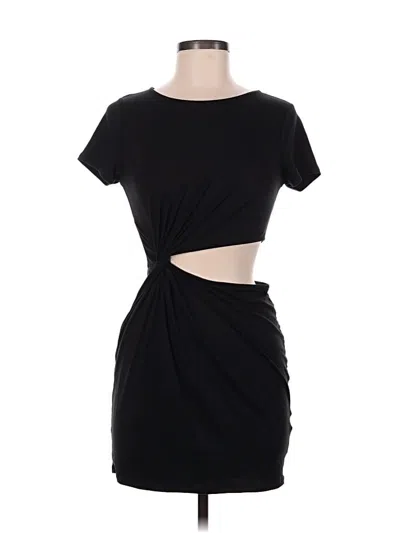 Pre-owned Blue Blush Cocktail Dress In Black
