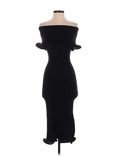 Pre-owned Blue Blush Cocktail Dress In Black