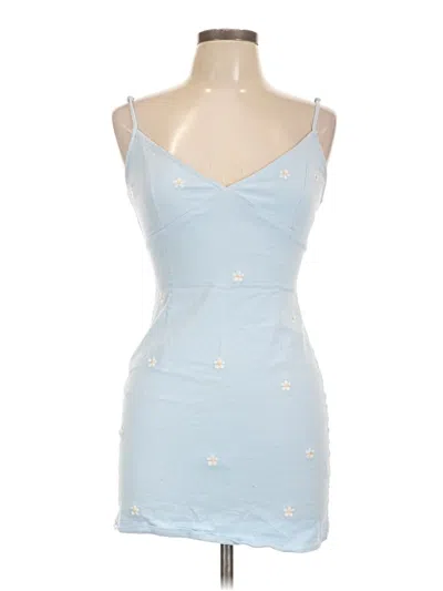 Pre-owned Blue Blush Cocktail Dress In Blue