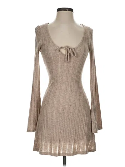 Pre-owned Blue Blush Cocktail Dress In Brown