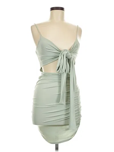 Pre-owned Blue Blush Cocktail Dress In Green