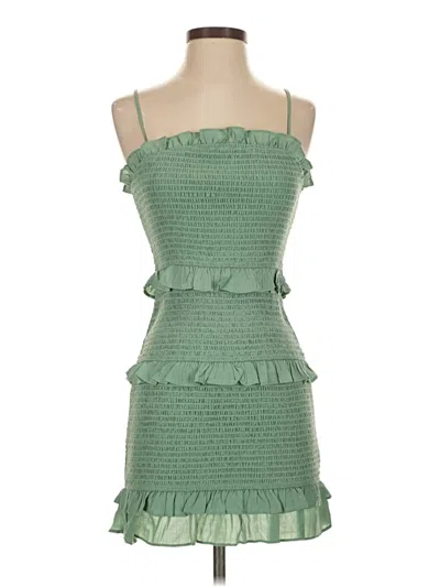 Pre-owned Blue Blush Cocktail Dress In Green