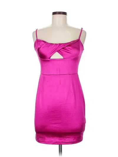 Pre-owned Blue Blush Cocktail Dress In Pink