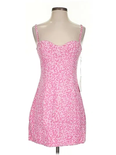 Pre-owned Blue Blush Cocktail Dress In Pink