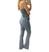 Blue Blush Debbie Tube Jumpsuit In Denim In Multi