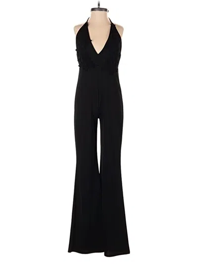Pre-owned Blue Blush Jumpsuit In Black