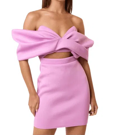 Blue Blush Lucy Dress In Lavender In Pink