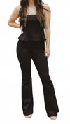 Blue Blush Martini At Midnight Pants In Black In Black
