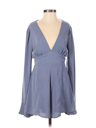 Pre-owned Blue Blush Romper In Blue