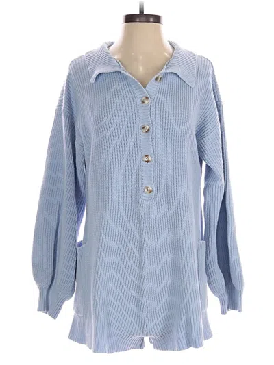 Pre-owned Blue Blush Romper In Blue