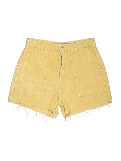 Pre-owned Blue Blush Shorts In Yellow