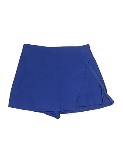 Pre-owned Blue Blush Skort In Blue