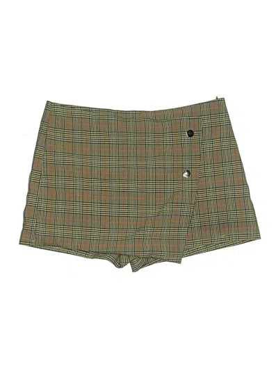 Pre-owned Blue Blush Skort In Green