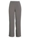 Blue Brothers Woman Pants Grey Size 10 Acetate, Silk In Gray