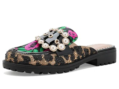 Blue By Betsey Johnson Barton Women's Slippers Pink Green Multi: 8 M