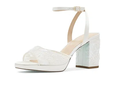 Blue By Betsey Johnson Junie Women's Sandals Ivory: 7.5 M In Brown