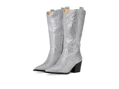 Blue By Betsey Johnson Randy In Silver