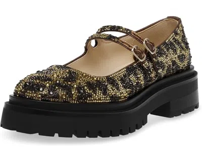 Blue By Betsey Johnson Rico Womens Us 8 Brown Rhinestone Mary Jane Shoes Zpo2742