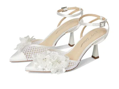 Blue By Betsey Johnson Susie High In White