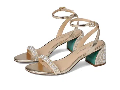 Blue By Betsey Johnson Tina In Gold