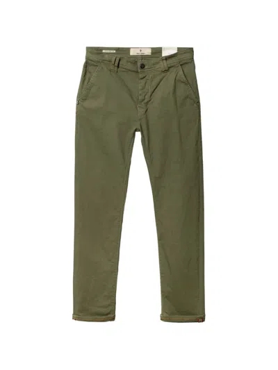 Blue De Gênes Paulo Pavia Chino Trousers In Green