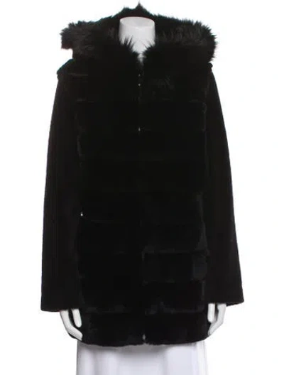 Pre-owned Blue Duck Down Jacket In Black