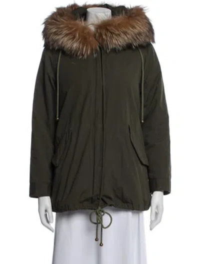 Pre-owned Blue Duck Utility Jacket In Green