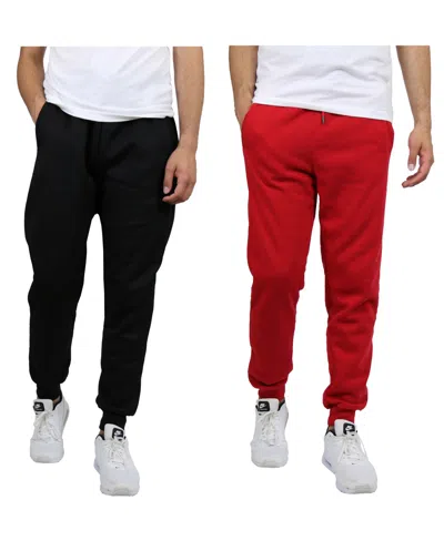 BLUE ICE MEN'S 2-PACK FLEECE-LINED JOGGER SWEATPANTS