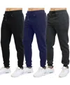 Blue Ice Men's 3-pack Slim-fit Pants In Multi