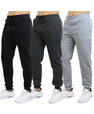 Blue Ice Men's 3-pack Slim-fit Pants In Multi