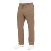 Blue Ice Men's Classic Heavyweight Fleece Sweatpants With Open Bottom In Brown